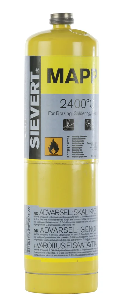ENGANGSBEHOLDER GASS MAPP 400G v:6182733 ENGANGSBEHOLDER GASS MAPP 400G v:6182733