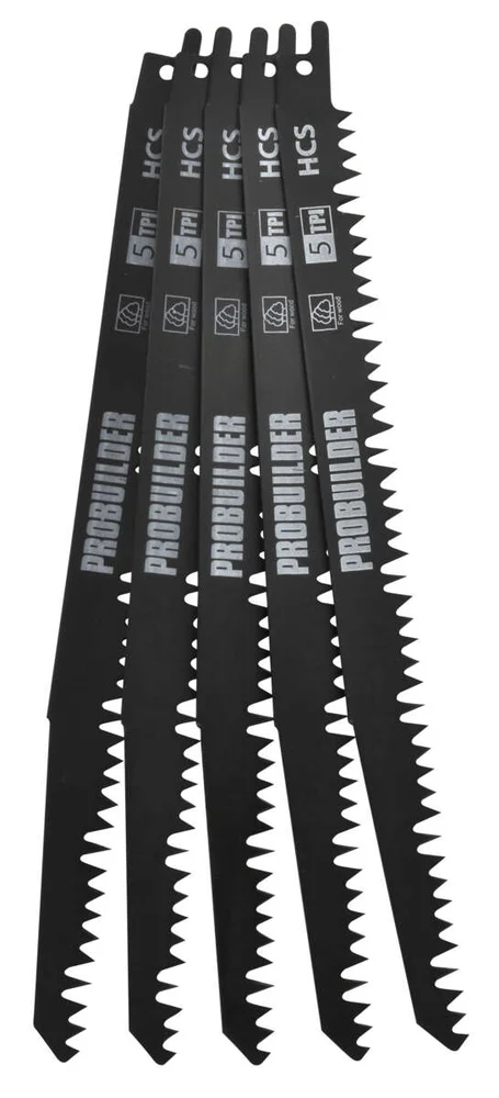 Probuilder 240 mm HCS A5 bajonettsagblad 5-pk v:1855792