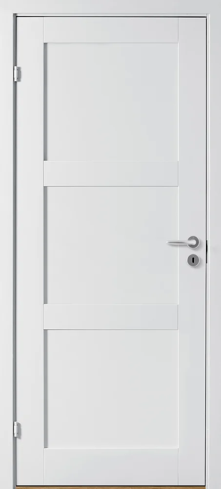 Innerdør 70x200 Stil 3 hvit v:2643125