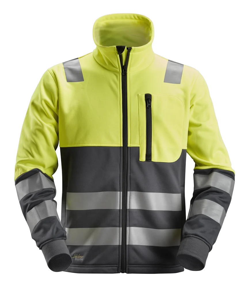 Fleecejakke gul XL v:5509828