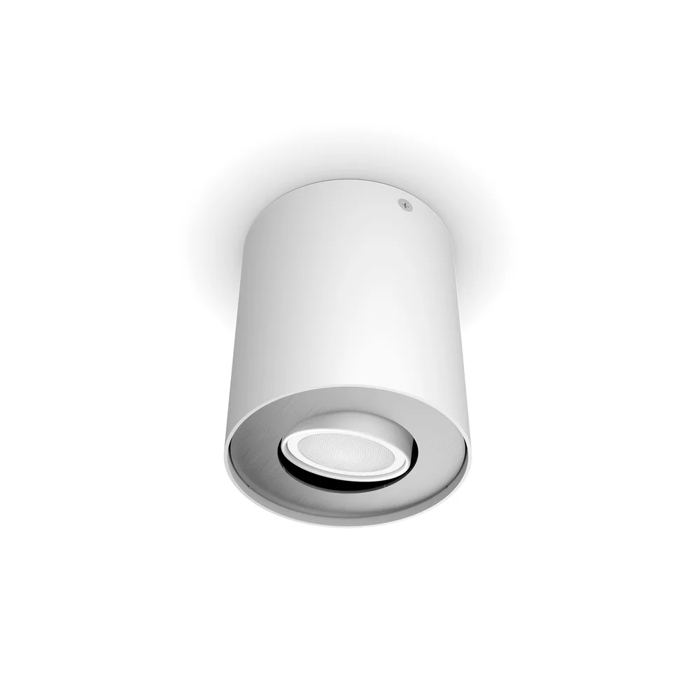 Philips Hue Spotlight Pillar HUE, inkludert Hue Dimmer bryter, 4,2W, hvit v:4758923 Philips Hue Spotlight Pillar HUE, inkludert Hue Dimmer bryter, 4,2W, hvit v:4758923