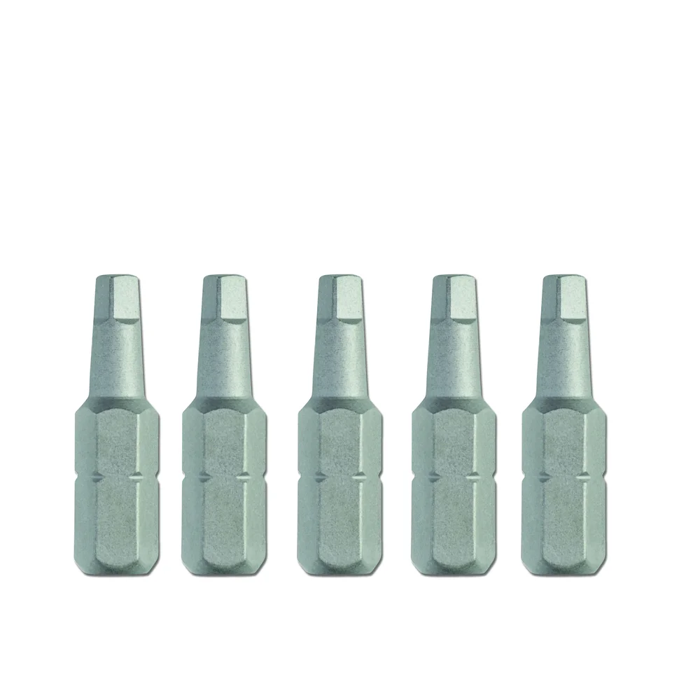 Bits firkant 25 mm NR3 5 stk v:3630621