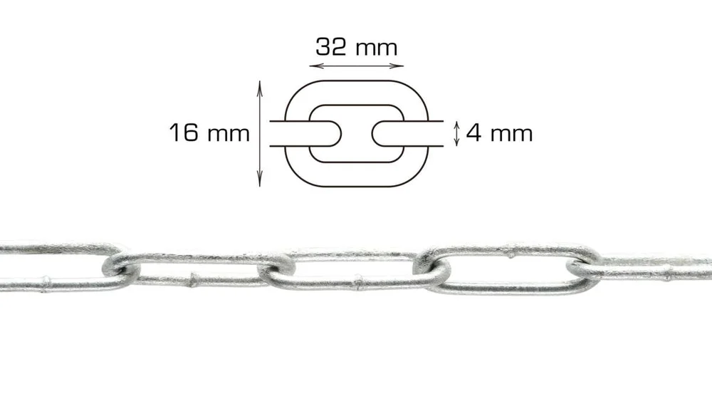Home>it Galvanisert langleddet kjede – 2 meter (4 mm) v:2899363 Home>it Galvanisert langleddet kjede – 2 meter (4 mm) v:2899363