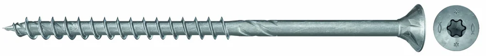 Fischer Power-Fast II treskrue delgjenget 6×120 mm TX30 100 stk v:6280496 Fischer Power-Fast II treskrue delgjenget 6×120 mm TX30 100 stk v:6280496