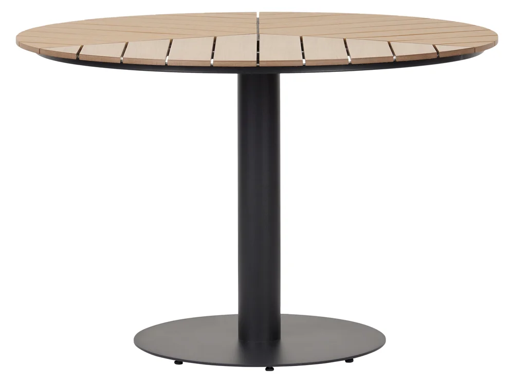 Hagebord sort/teak Envy Ø113 cm v:8468525 Hagebord sort/teak Envy Ø113 cm v:8468525