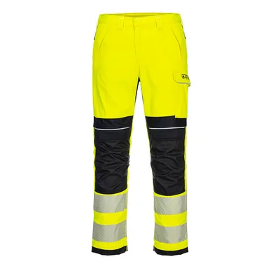 ARBEIDSBUKSE PW3 FR HI-VIS GUL-EU44 v:6249276