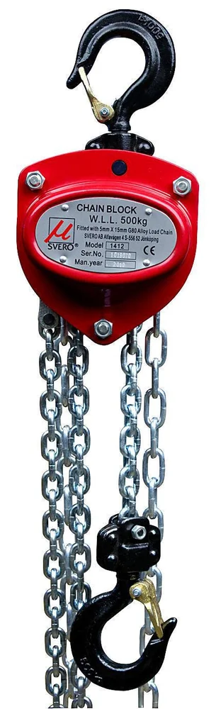 SVERO LIFTING KJETTINGTALJE 5T 1419 3M v:8975249