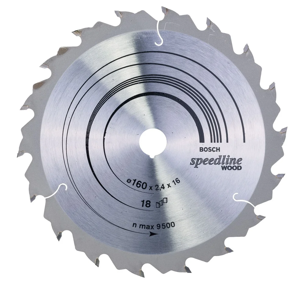 BOSCH SIRKELSAGBL.SPEED Ø160X16 18FT v:9790676