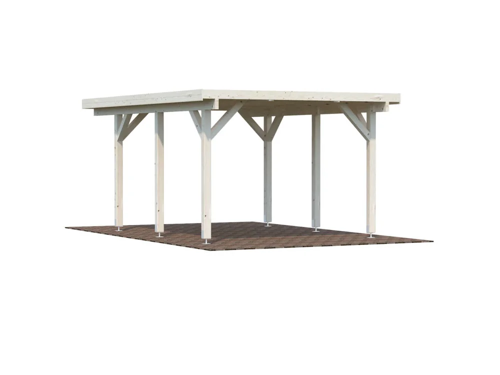 Palmako Karl 11.7 carport v:4151897 Palmako Karl 11.7 carport v:4151897