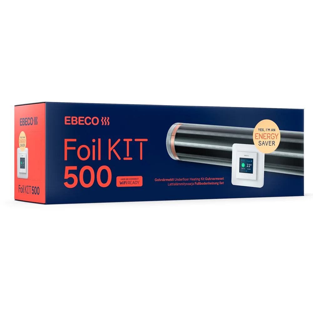 EBECO FOIL KIT 500 15 M² 100CM X 15M 65W/M² v:8902415