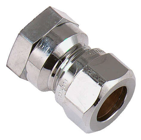Gelia kobberrør kobling utvendig rett R15/10 mm v:4732480 Gelia kobberrør kobling utvendig rett R15/10 mm v:4732480