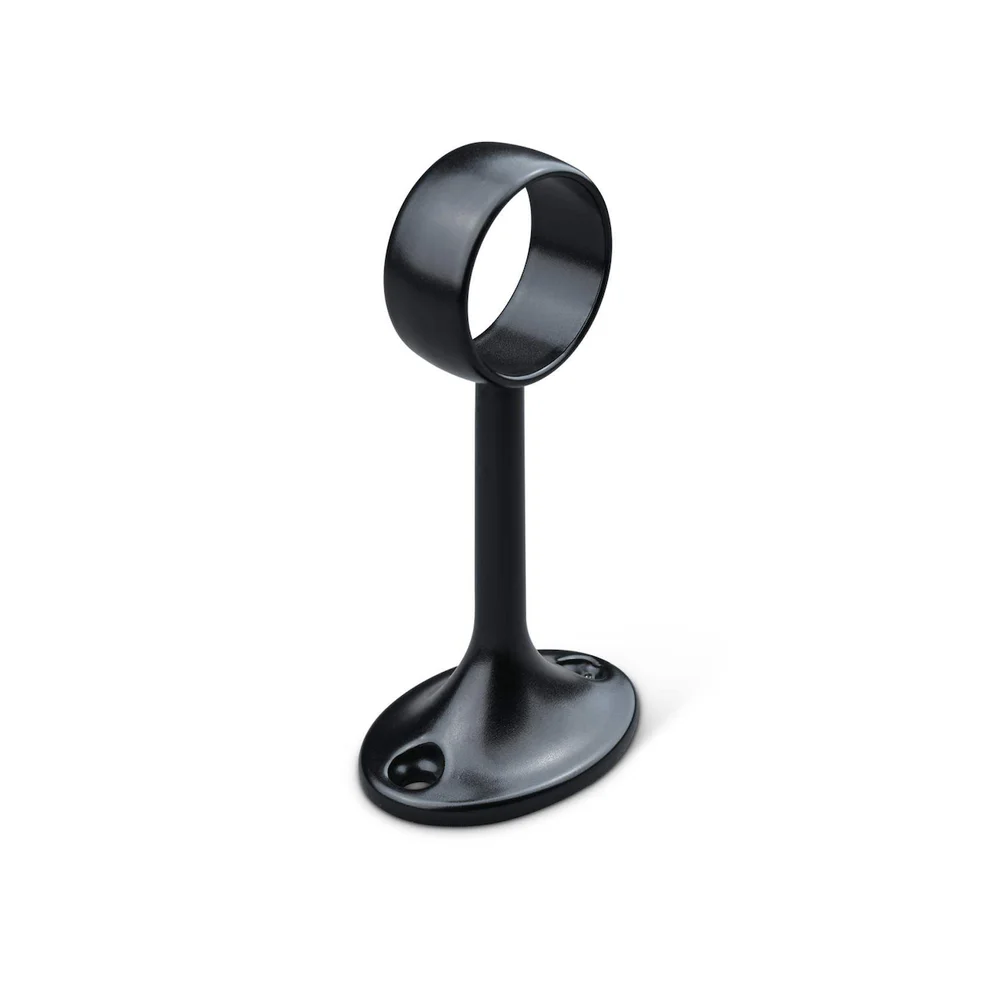 THEOFILS HOLDER FOR GARDEROBESTANG 1558Ö Ø25 SORT RAL 9005 GLANS 30 v:1023624 THEOFILS HOLDER FOR GARDEROBESTANG 1558Ö Ø25 SORT RAL 9005 GLANS 30 v:1023624