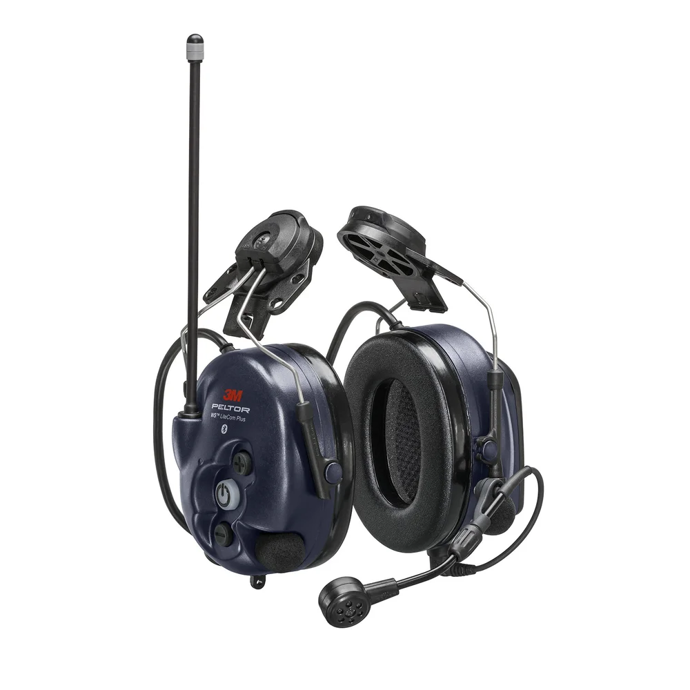 3M Peltor Hørselvern WS LiteCom Plus med hjelmfeste, LPD433 MHz, analog, MT73H7P3E4310WS6EU v:8891222 3M Peltor Hørselvern WS LiteCom Plus med hjelmfeste, LPD433 MHz, analog, MT73H7P3E4310WS6EU v:8891222
