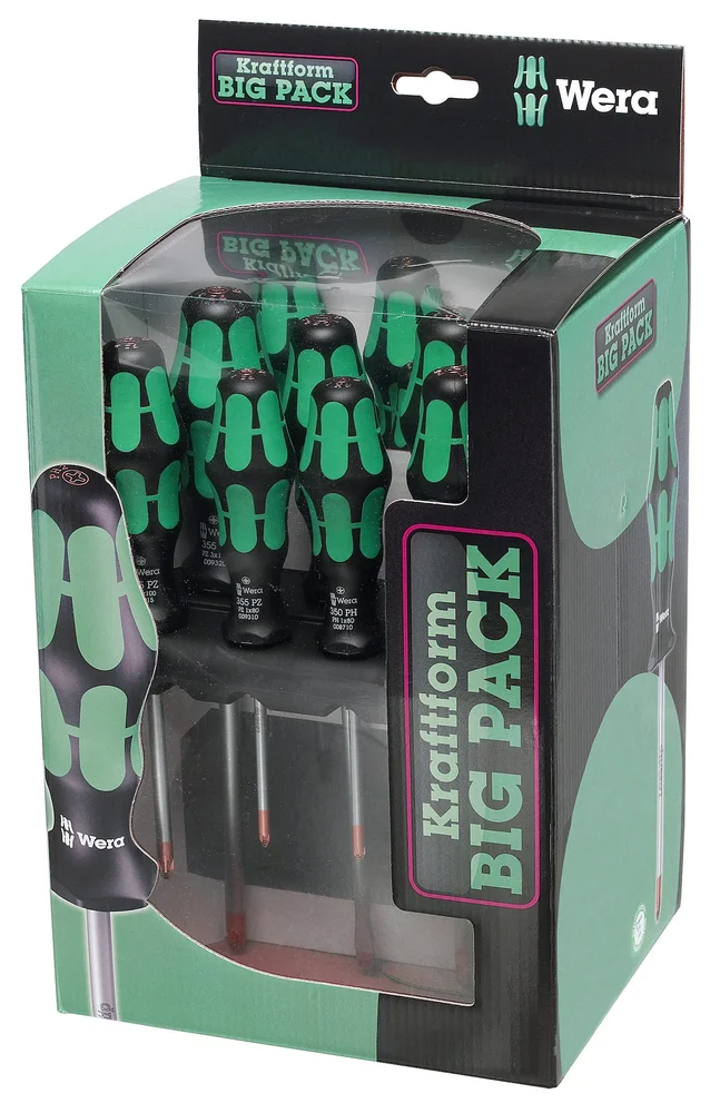 WERA SKRUTREKKERSETT BIG PACK 300 v:3065390