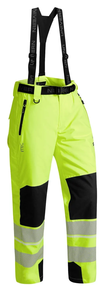 UNIVERN VINTERBUKSE PROTEC 87346 KL.2 DAME GUL/SVART v:2032860