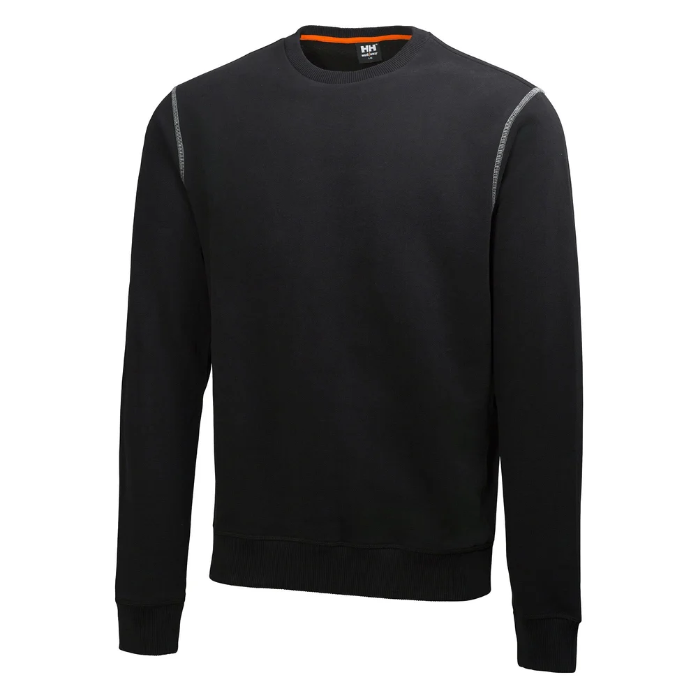 Helly Hansen Workwear Sweatshirt Oxford, sort, strl XL v:7490862