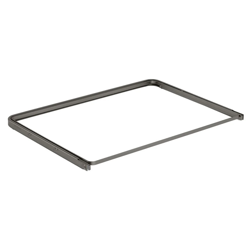 Elfa Klikk-inn graphite uttrekksramme til kurv 45×40 v:3303549 Elfa Klikk-inn graphite uttrekksramme til kurv 45×40 v:3303549