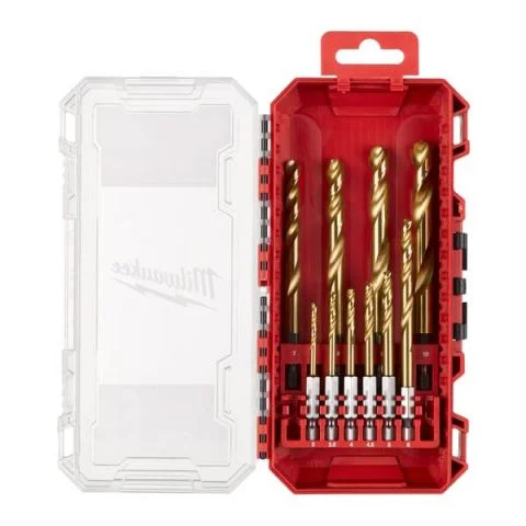 HSSG Red Gex Shockwave TIN Milwaukee Metallborrsett 4040446