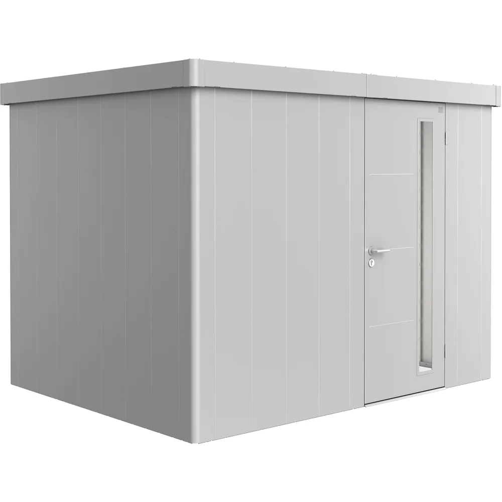 BIOHORT REDSKAPSBOD NEO 2C STD. DØR SØLV METALLIC v:6015361