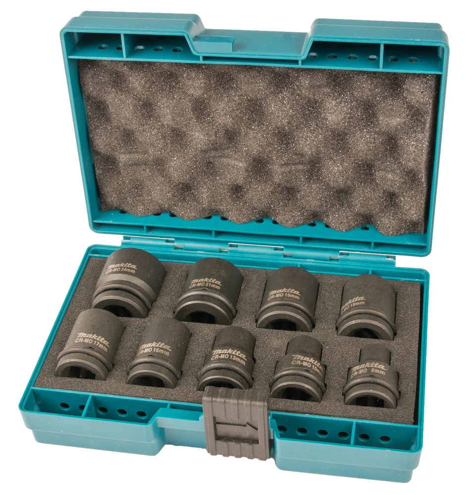 Krafthylse sett D-41517 1/2″ 9 deler v:2239454 Krafthylse sett D-41517 1/2″ 9 deler v:2239454