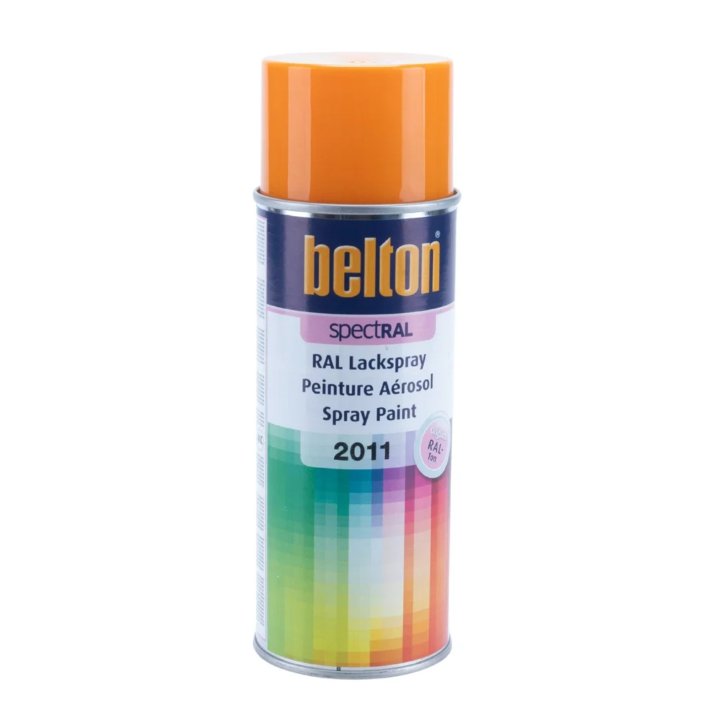 Belton Spraymaling, Dyp oransje RAL 2011, 400 ml v:3676248