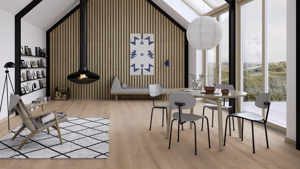 Boen Parkett warm grey 1-stav live pure lakk v:3328212