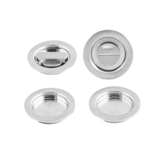 Habo WC-beslag skydedør Børstet krom, Ø40 mm v:3137978