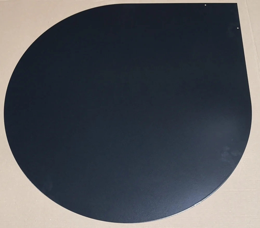 GULVPLATE D114B94CM G DRÅPE EMALJE v:6547484