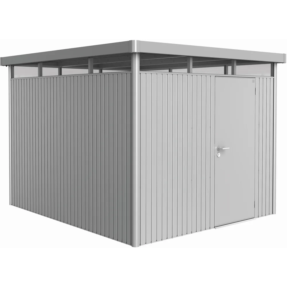 BIOHORT UTEBOD HIGHLINE H5 1 DØR SØLV METALLIC v:6426831