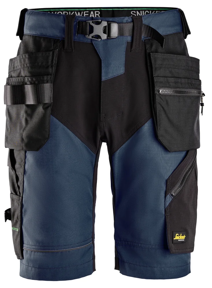 Håndverkshorts 6904 FLexiWork+ Mørkblå/sort str 58 v:9951881