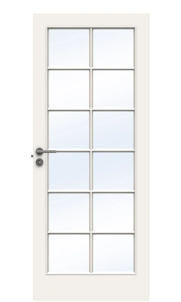 Dørbl compact sp12 10x20 hvit glassdør 4mm herdet glass v:6612051