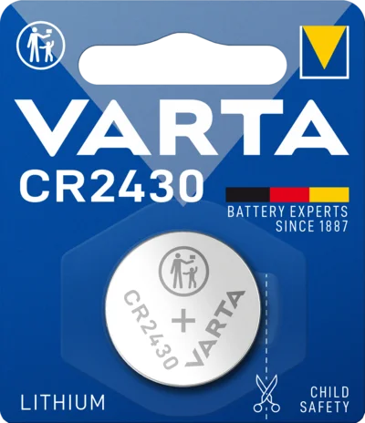 BATTERI KNAPPE CR2430 1PK v:1887167 BATTERI KNAPPE CR2430 1PK v:1887167