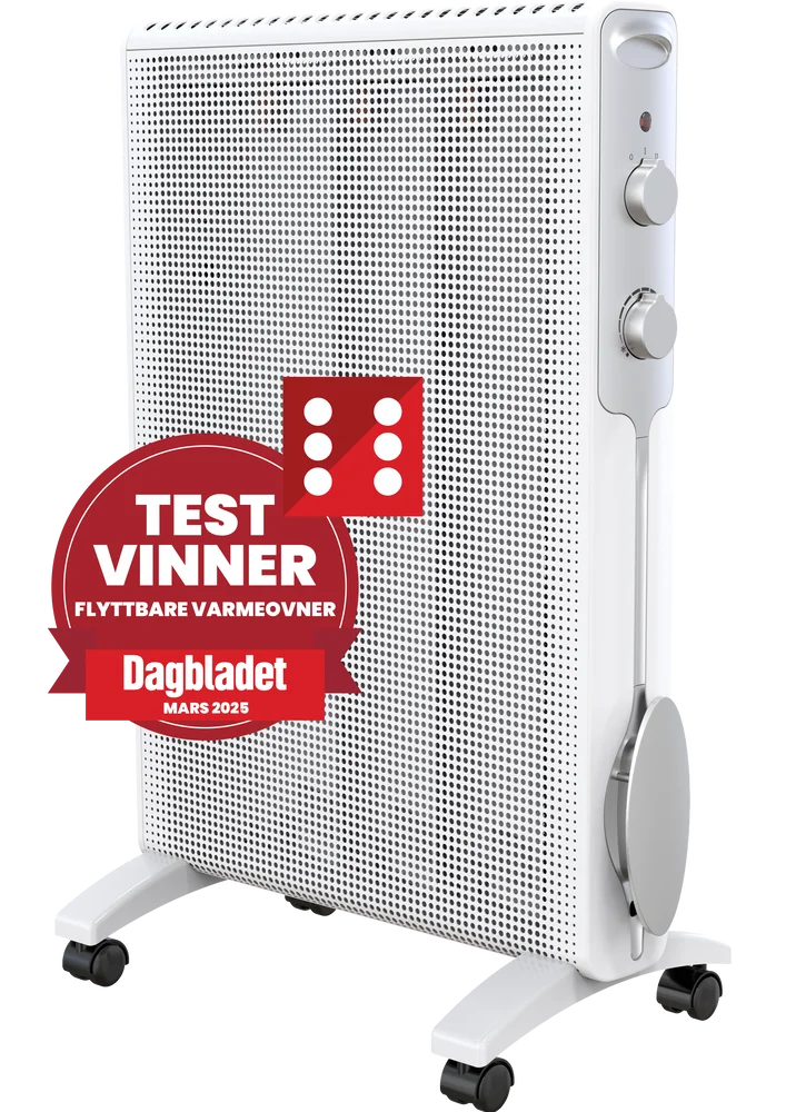 BOOSTER IIH 2000W hvit gulvovn – rask oppvarming v:6384161 BOOSTER IIH 2000W hvit gulvovn – rask oppvarming v:6384161