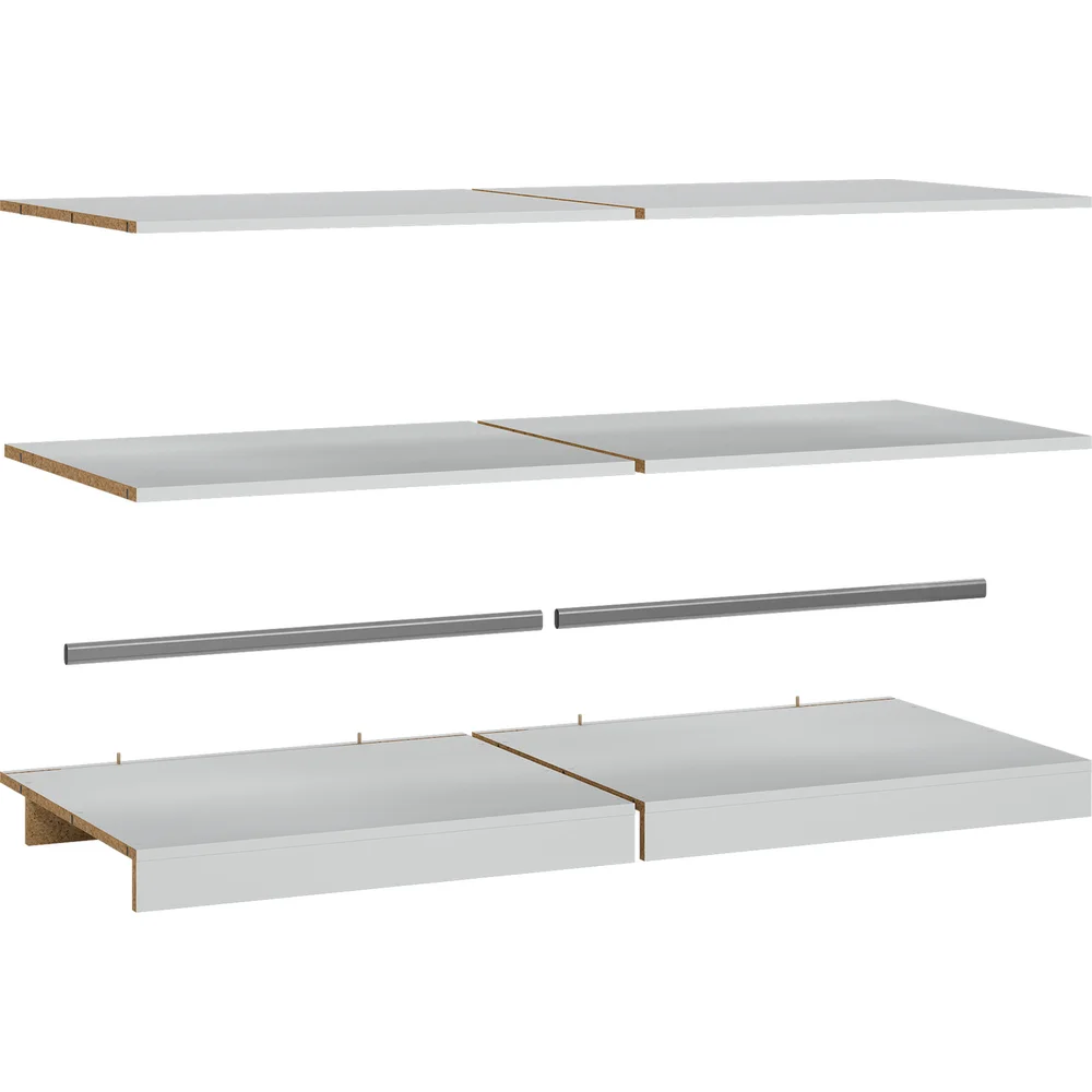 LIND NEST TOPP/BUNN/HYLLE/SOKKEL/STANG LYS GRÅ 75/75 v:1087651 LIND NEST TOPP/BUNN/HYLLE/SOKKEL/STANG LYS GRÅ 75/75 v:1087651