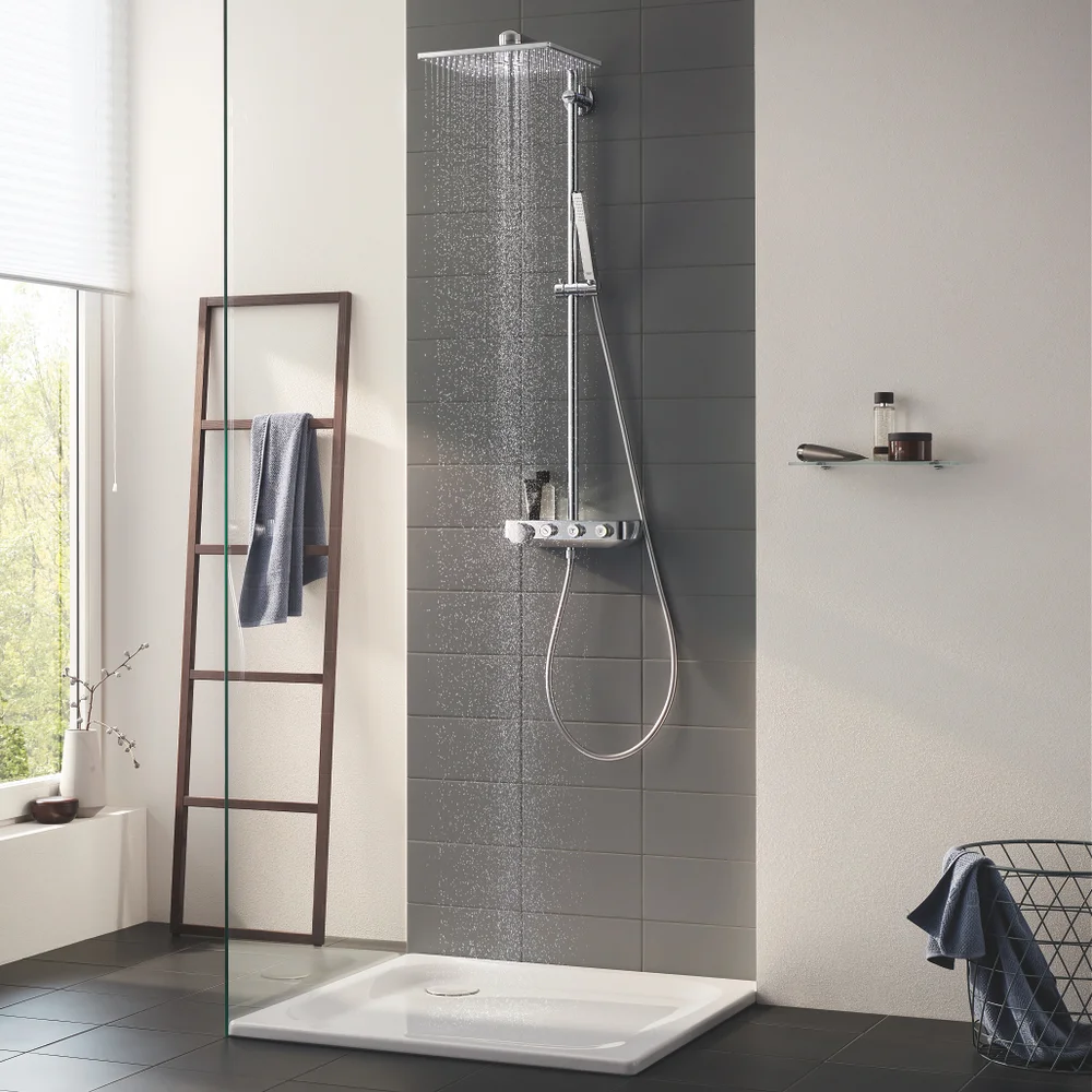 GROHE EUPHORIA SMARTCONTROL 310 CUBE DUO DUSJSYSTEM 17L KROM v:5366129 GROHE EUPHORIA SMARTCONTROL 310 CUBE DUO DUSJSYSTEM 17L KROM v:5366129