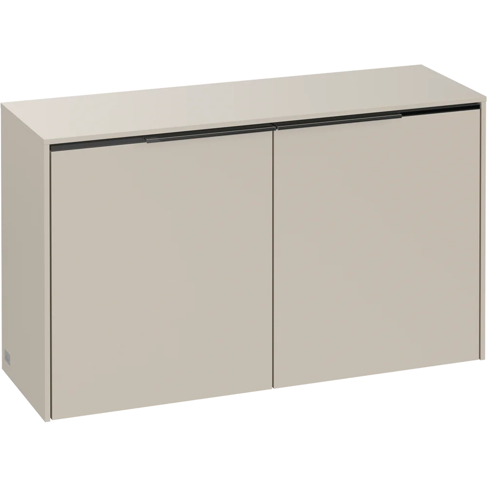 V&B SUBWAY 3.0 SIDESKAP 80X42 CASHMERE GREY HÅNDTAK I MØBELETS FARGE v:4219630