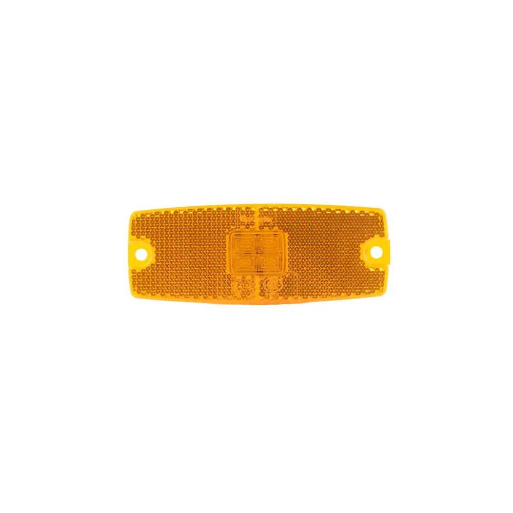 CJ Side markeringslys LED oransje 110 x 43 mm – markeringslys med refleks for 10–30 V. v:6507523