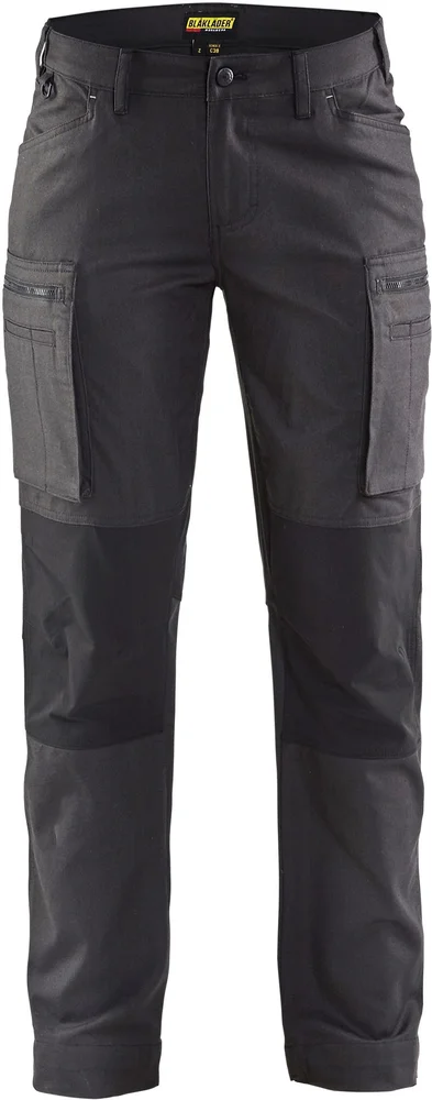 BUKSE SERVICE DAME STRETCH MØR v:5859493 BUKSE SERVICE DAME STRETCH MØR v:5859493