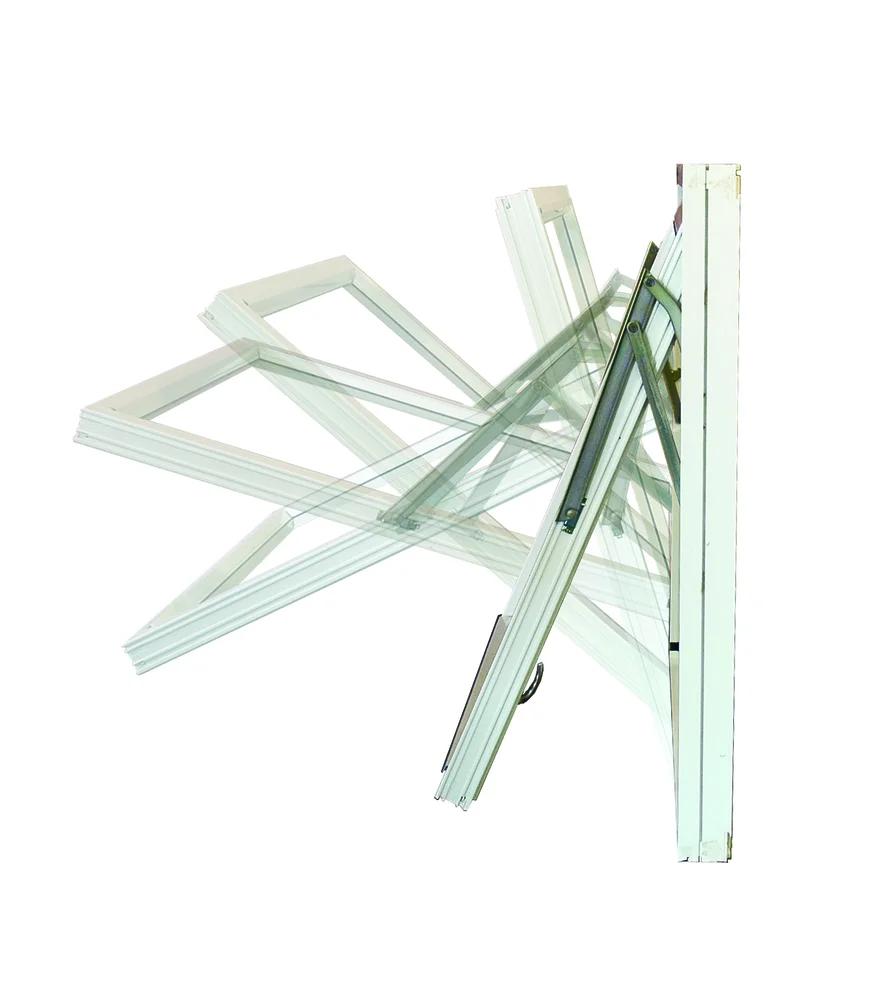 Vindu 3 lags glass rett profil 100×100 cm | Toppsving og 115 mm karm v:6147219