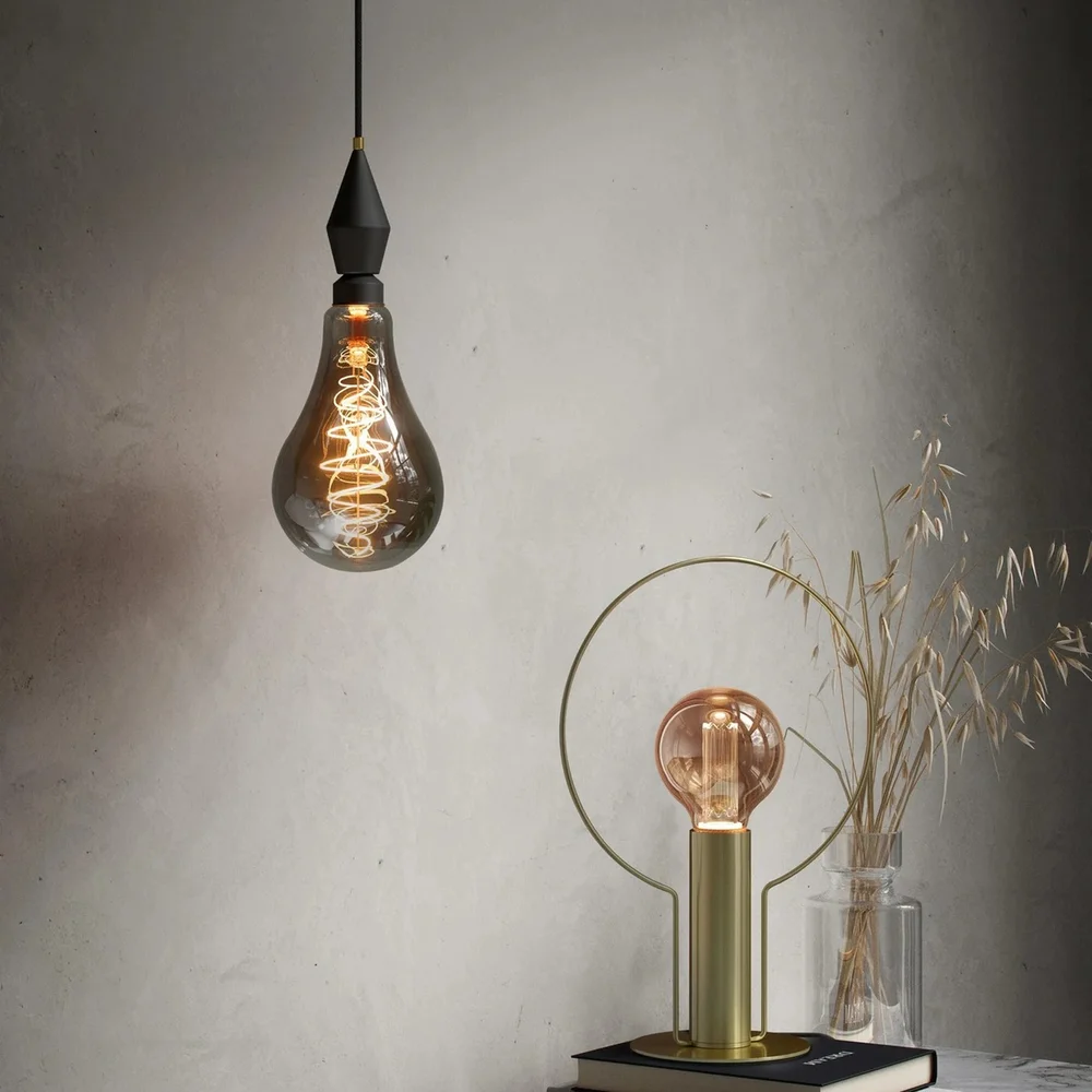 NORDLUX PÆRE-DEKO E27 PS160 GIGANT SPIRAL STD DEMPET SMOKE v:9374399 NORDLUX PÆRE-DEKO E27 PS160 GIGANT SPIRAL STD DEMPET SMOKE v:9374399