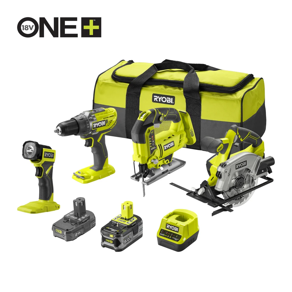 Håndverkersett RCK184A-252S - Ryobi v:3068188