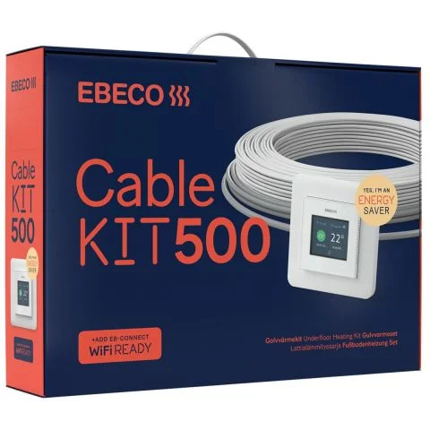 Cable Kit 500 Ebeco Gulvvarmesett 2818673 Cable Kit 500 Ebeco Gulvvarmesett 2818673
