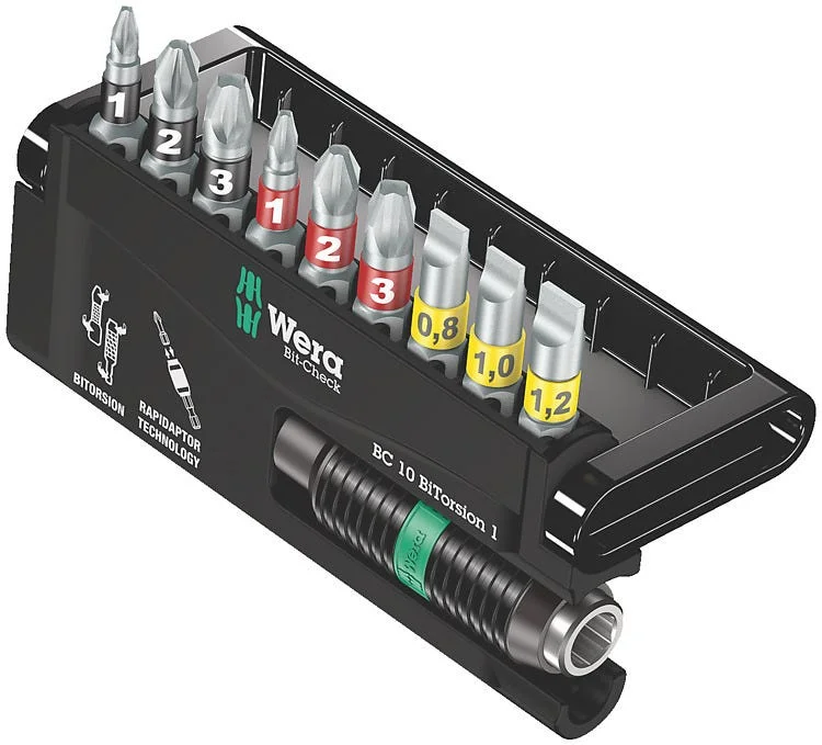 WERA BITS SETT 8700-9/BTZ v:7726224