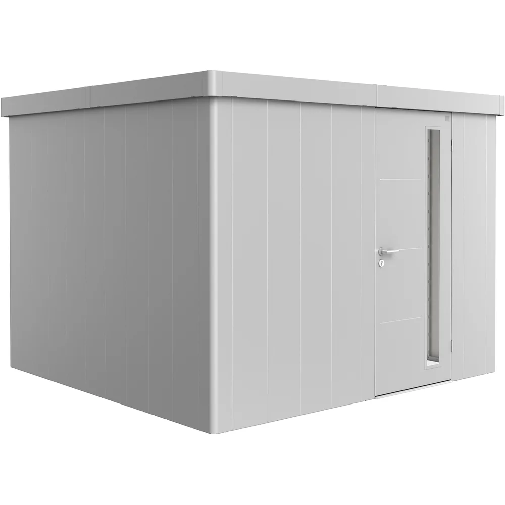 BIOHORT REDSKAPSBOD NEO 3C STD. DØR SØLV METALLIC v:8511102