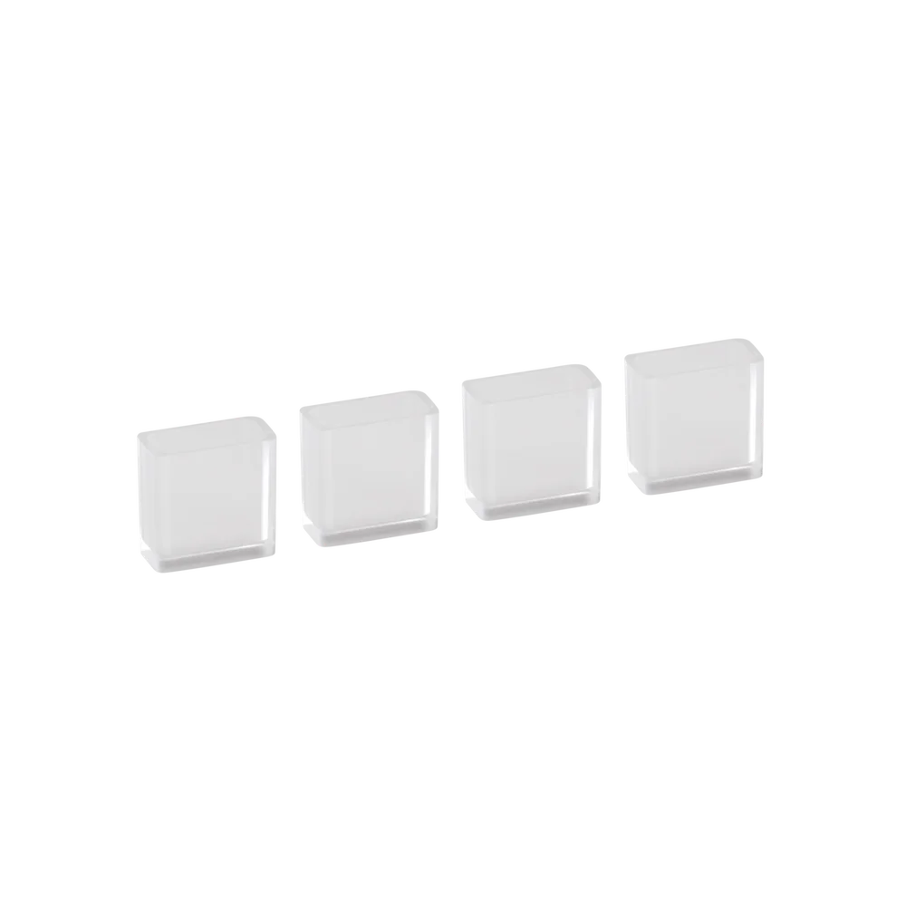 Fot for kurvstativ transparent – Elfa Norge v:5167869