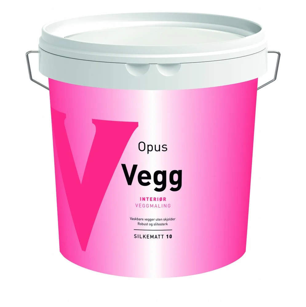 OPUS Vegg silkematt veggmaling c-base 2,7 l til innendørs bruk v:1079758 OPUS Vegg silkematt veggmaling c-base 2,7 l til innendørs bruk v:1079758