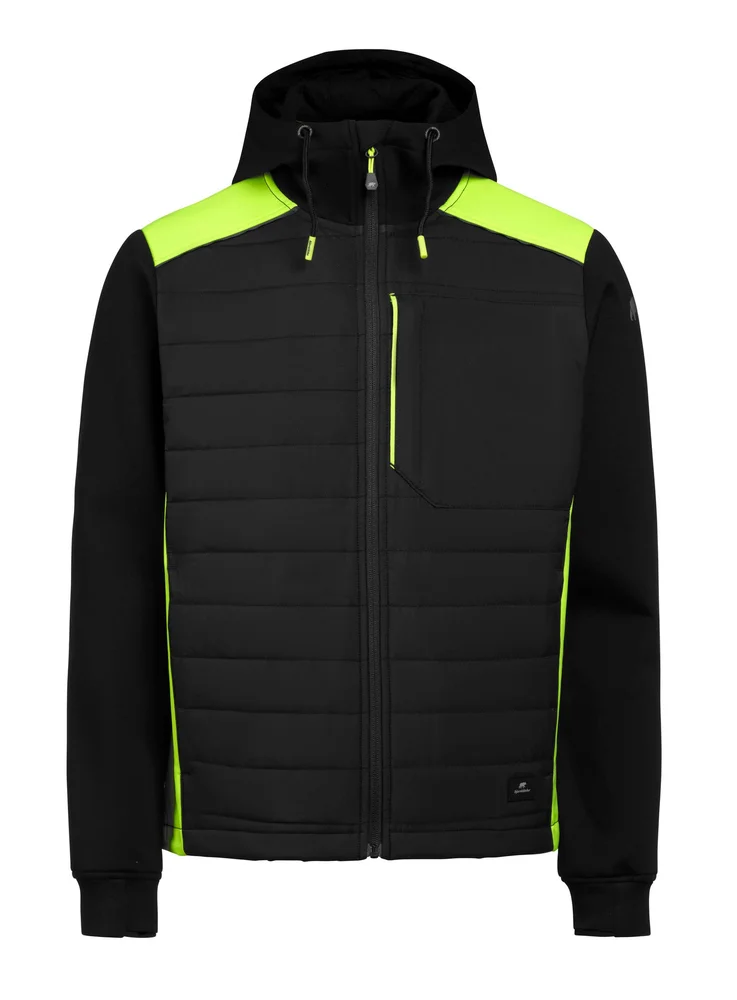 HYBRID JAKKE CONTRAST 423-0 SVART/GUL v:7910269 HYBRID JAKKE CONTRAST 423-0 SVART/GUL v:7910269