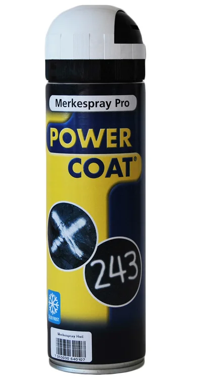 MERKESPRAY PRO 500 ML HVIT v:1909940