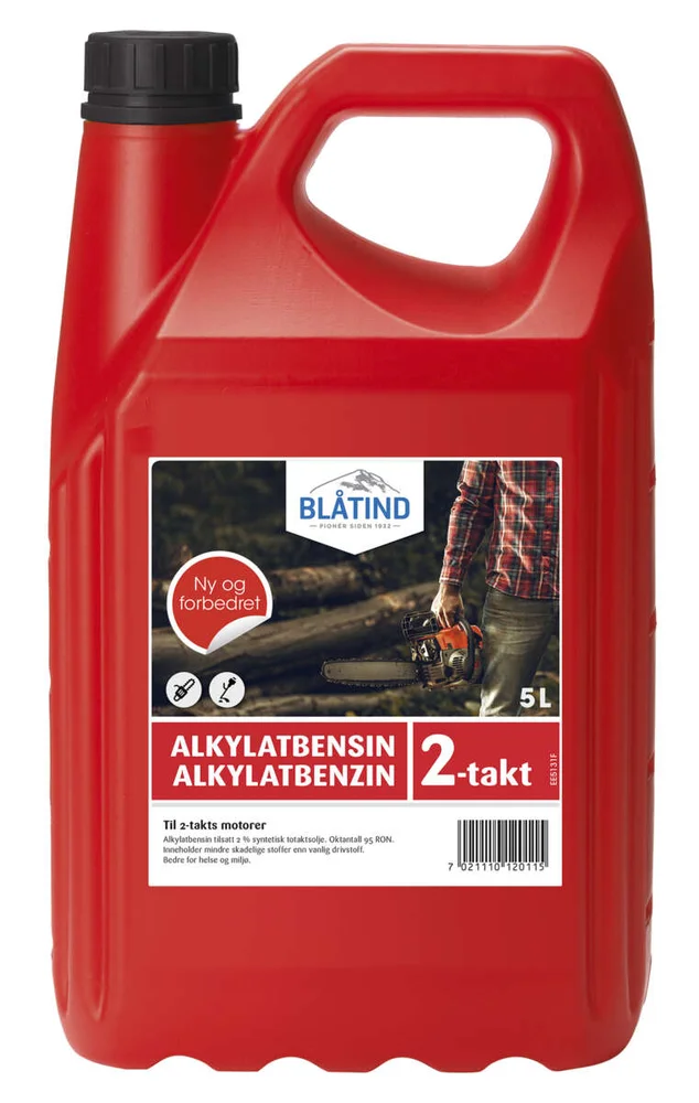 Blåtind alkylatbensin 2-takt 5L v:4123564