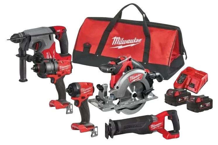 MILWAUKEE POWERPACK M18 FPP5D-502B v:6001408 MILWAUKEE POWERPACK M18 FPP5D-502B v:6001408
